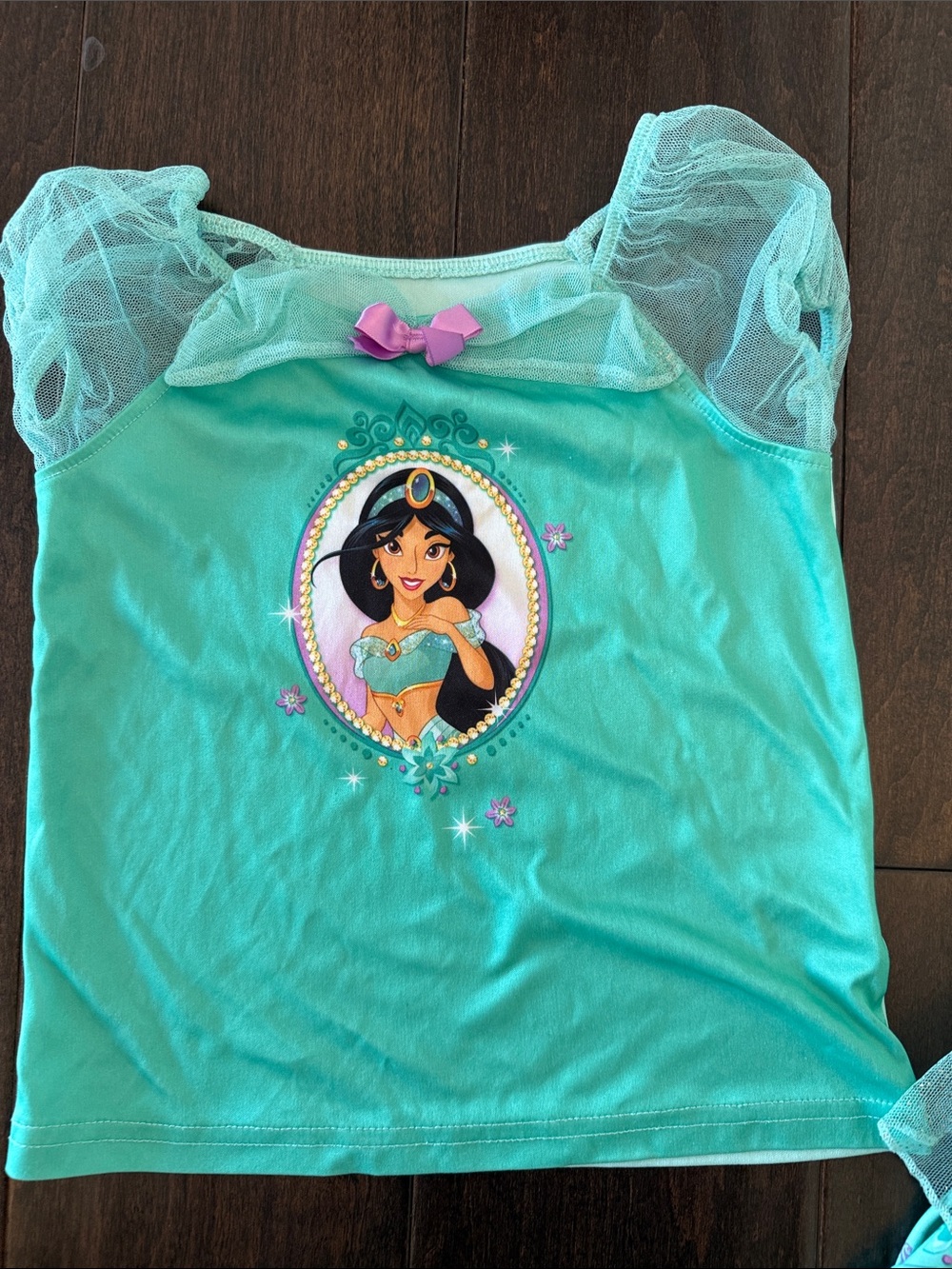 Disney Princess Jasmine Girls Pajama Set! Rare! - Picture 2 of 11